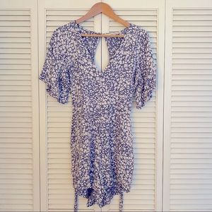 Abercrombie Open Back Floral Romper